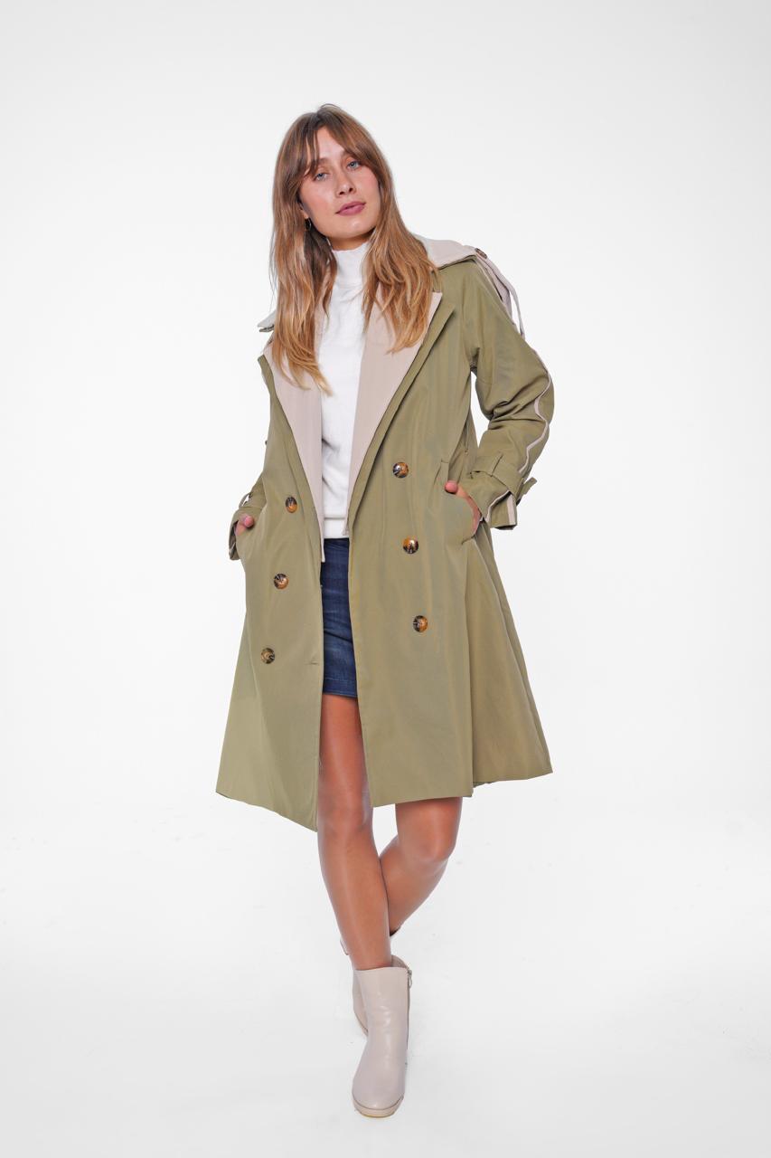 The Reversible Two-Tone Trench Coat