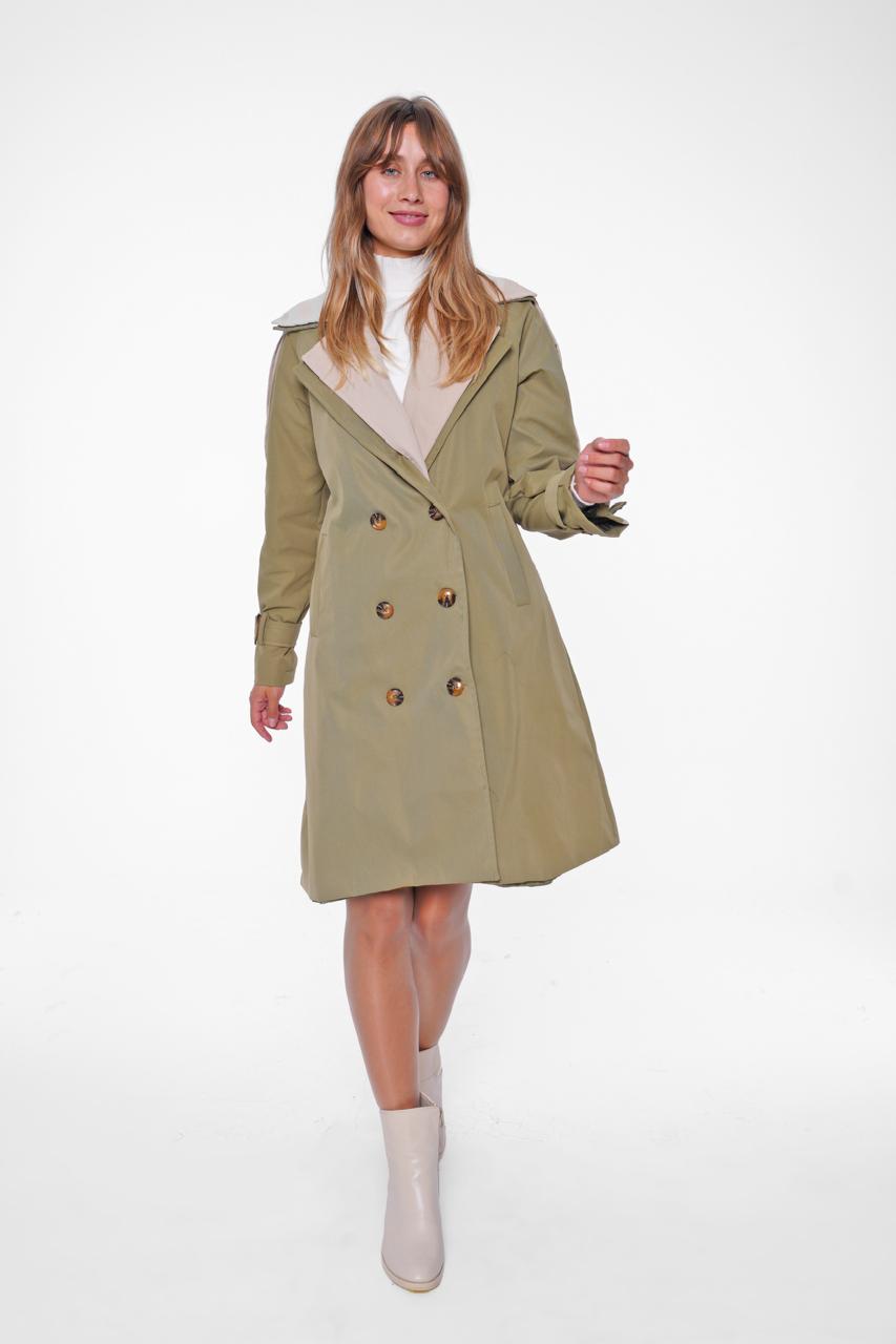 The Reversible Two-Tone Trench Coat