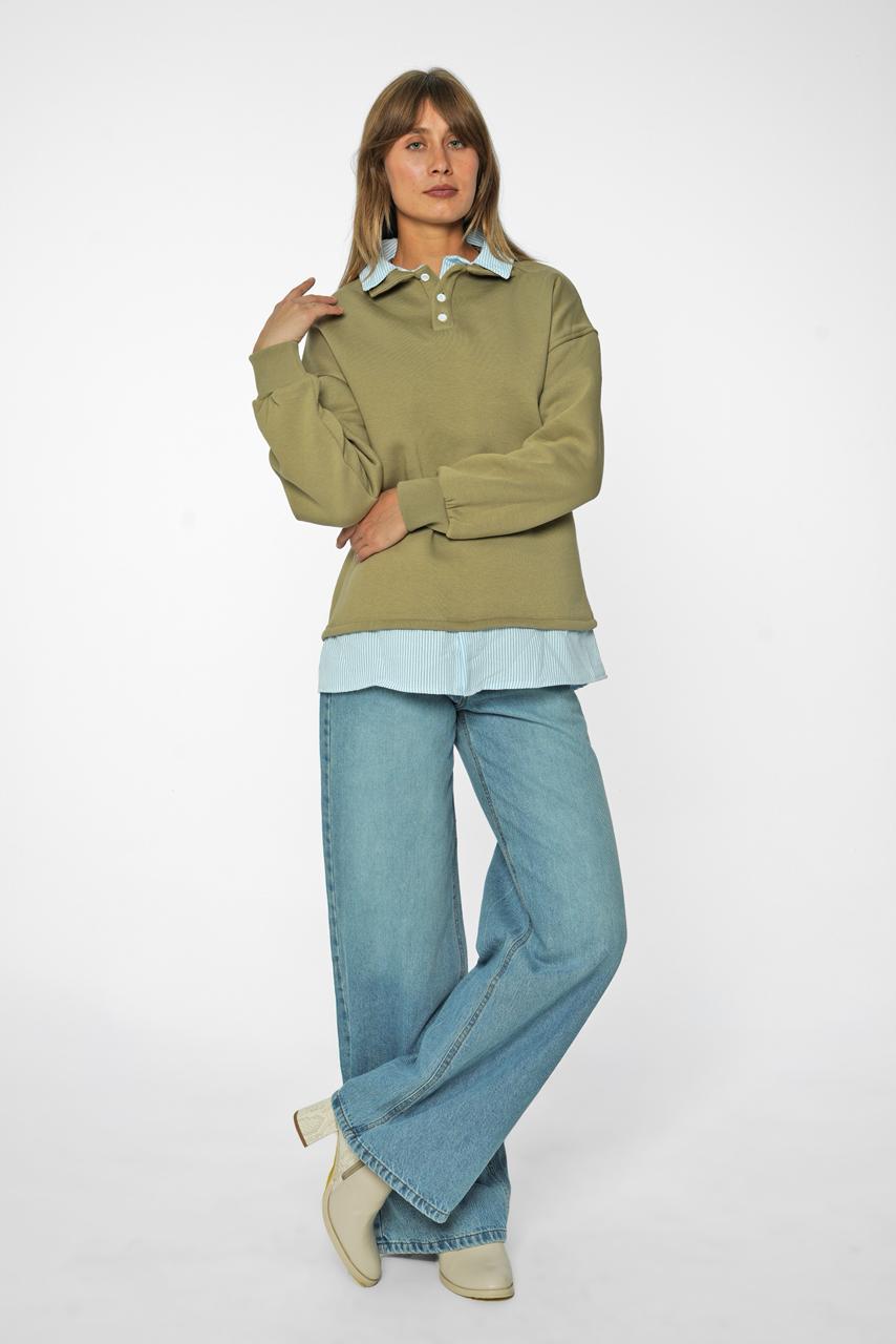 Layered Sweatshirt