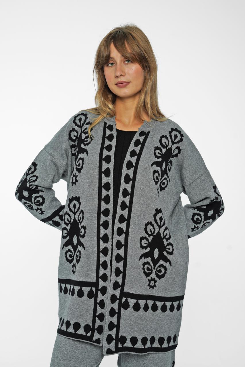 The Heritage Jacquard Knit Three-Piece Set